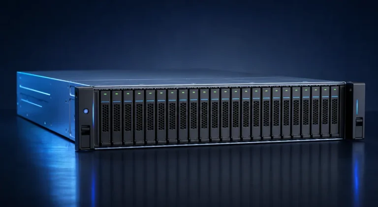 Generic enterprise storage array product illustration