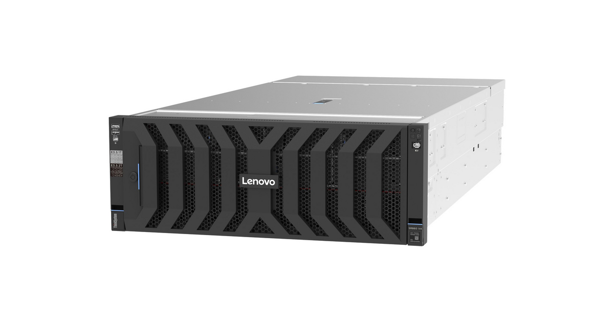 Lenovo ThinkSystem SR860 V4 Server product image