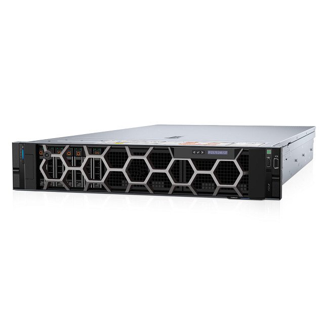 PowerEdge R860 2U Rack Server with Intel Xeon Platinum 8592 24x NVMe Bay