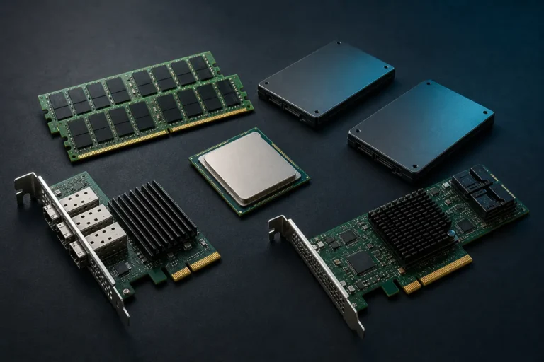 Generic enterprise server components and upgrades illustration