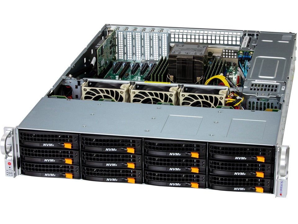 Supermicro SSG-522B-ACR12L 2U UP Storage Server product image