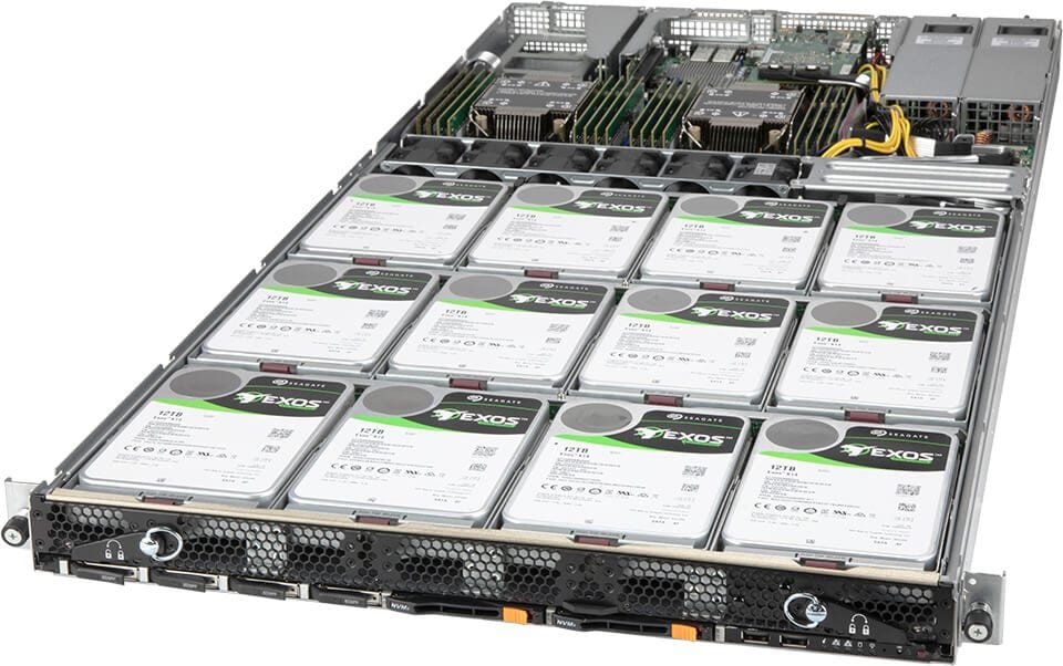 Supermicro SSG-610P-ACR12N4L 1U MegaDC Server product image