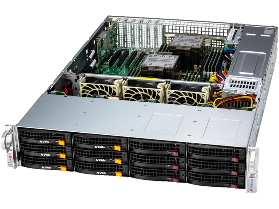 Supermicro SSG-621E-ACR12H 2U Storage Server product image