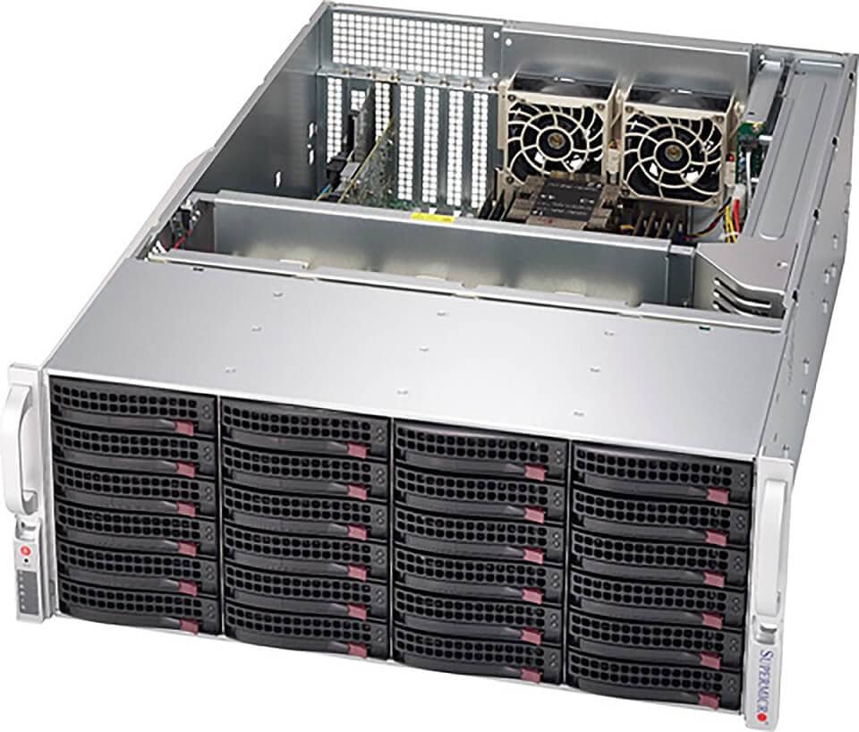 Supermicro SSG-640P-E1CR24H 4U Storage Server product image