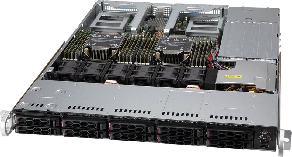 Supermicro SYS-120C-TN10R 1U CloudDC Server product image
