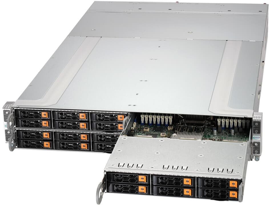 Supermicro SYS-211GT-HNTR 2U GrandTwin Server product image
