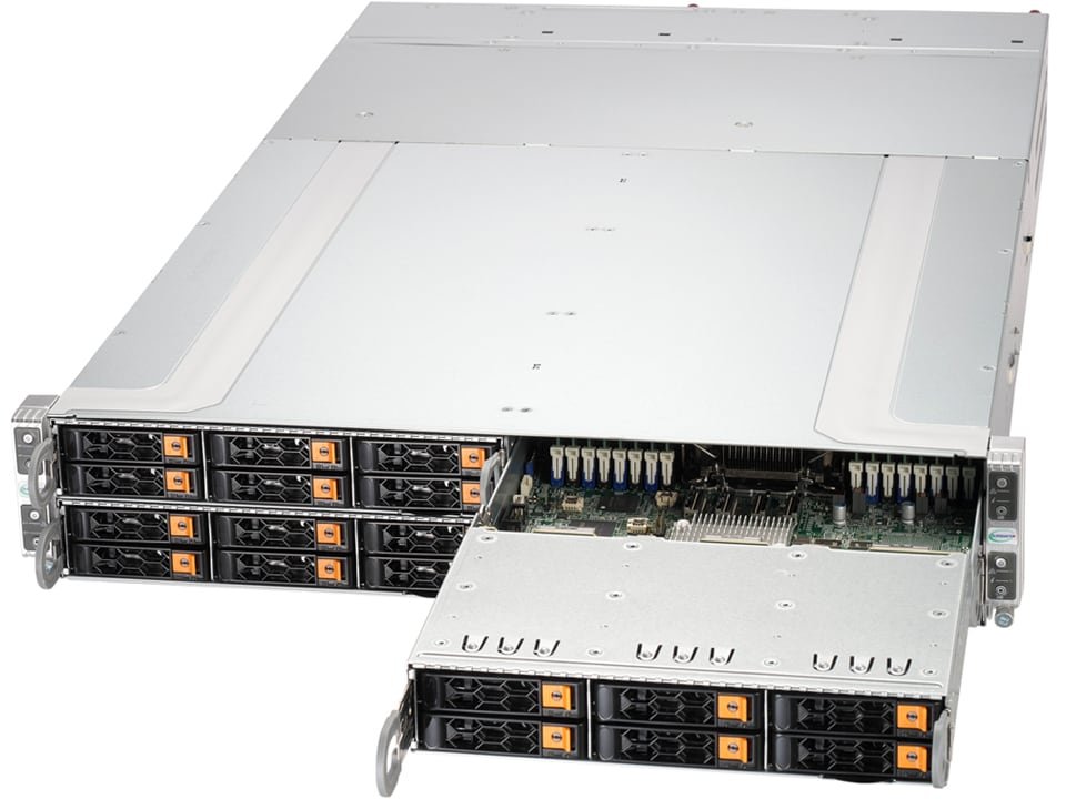 Supermicro SYS-212GT-HNR 2U GrandTwin Server product image