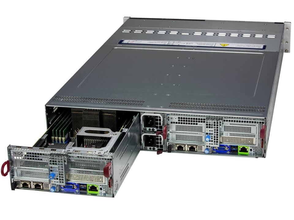 Supermicro SYS-221BT-DNC8R 2U BigTwin Server product image