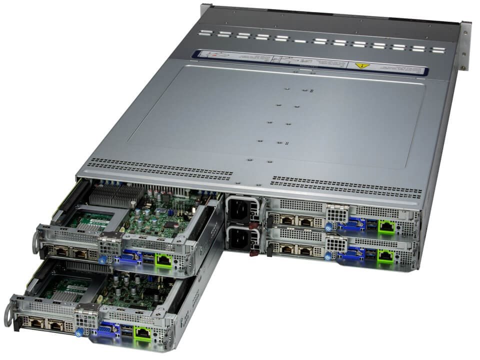 Supermicro SYS-221BT-HNC8R 2U BigTwin Server product image
