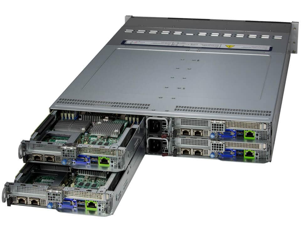 Supermicro SYS-221BT-HNC9R 2U BigTwin Server product image