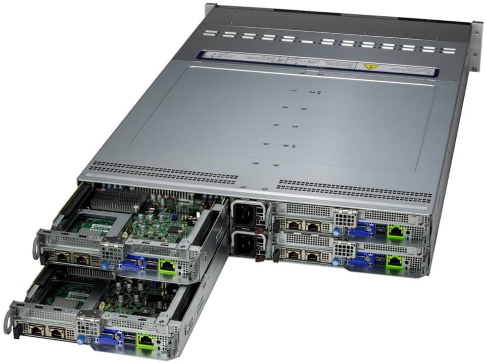 Supermicro SYS-221BT-HNR 2U BigTwin Server product image