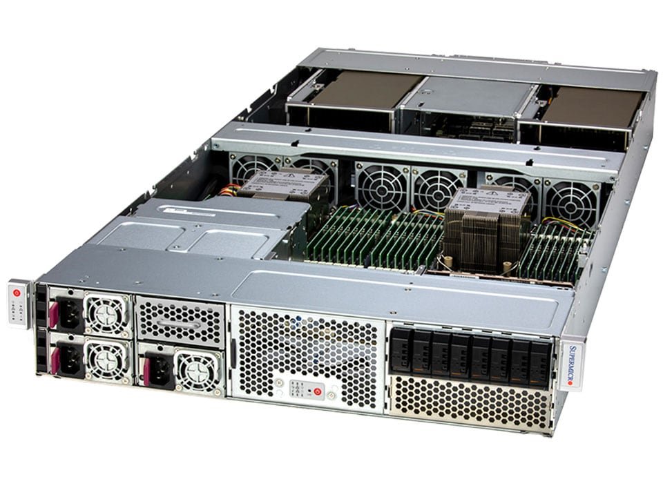 Supermicro SYS-221GE-NR 2U GPU Server product image