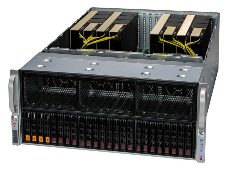 Supermicro SYS-421GE-TNRT3 4U GPU Server product image
