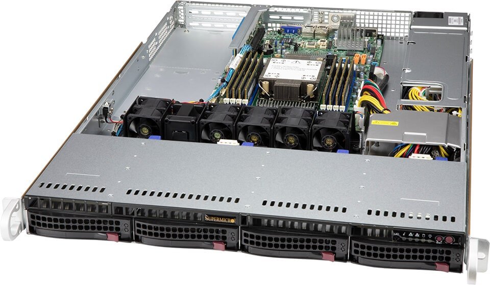 Supermicro SYS-510P-WT 1U UP Server product image