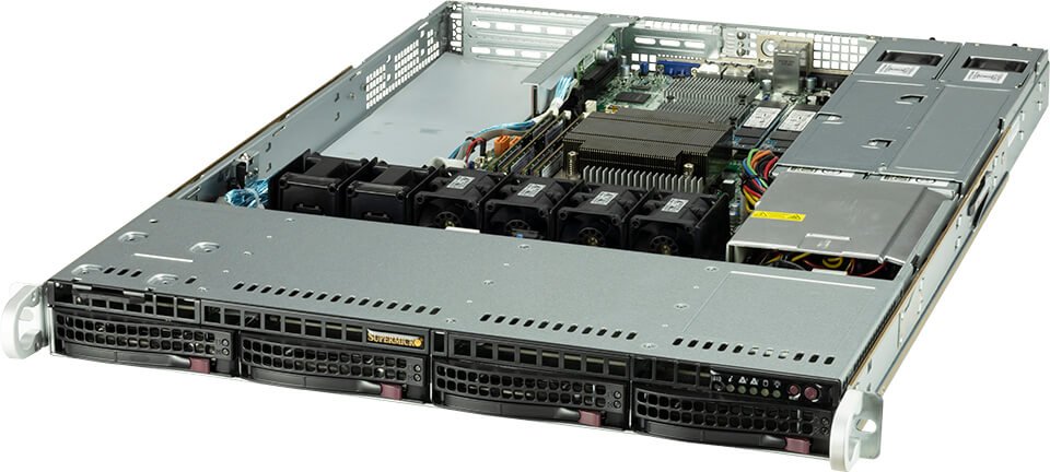 Supermicro SYS-510T-WTR 1U UP Server product image