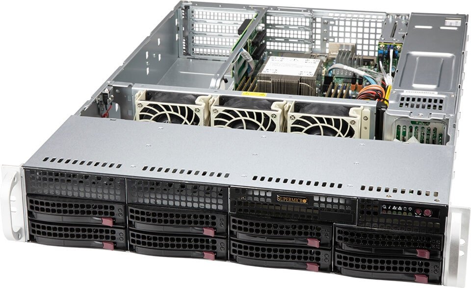 Supermicro SYS-520P-WTR 2U UP Server product image