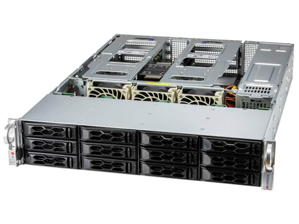 Supermicro SYS-521C-NR 2U UP Server product image