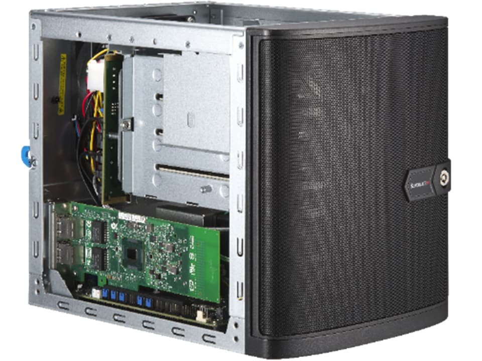 Supermicro SYS-521R-T Compact Mini-Tower UP Workstation Server product image