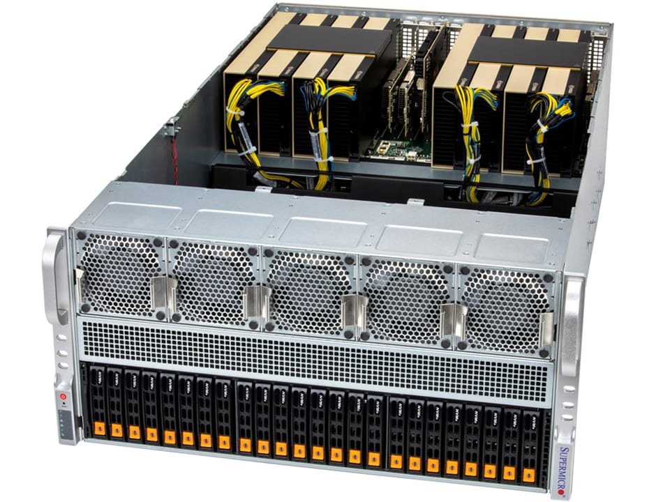 Supermicro SYS-522GA-NRT 5U GPU Server product image