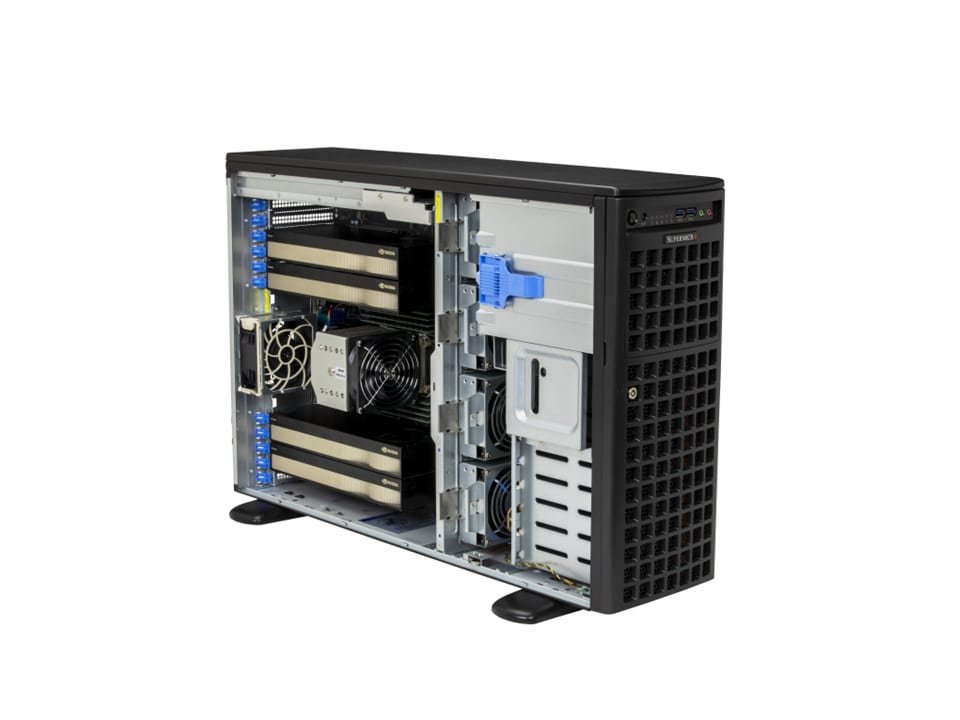 Supermicro SYS-542AW-TR 4U SuperWorkstation Server product image