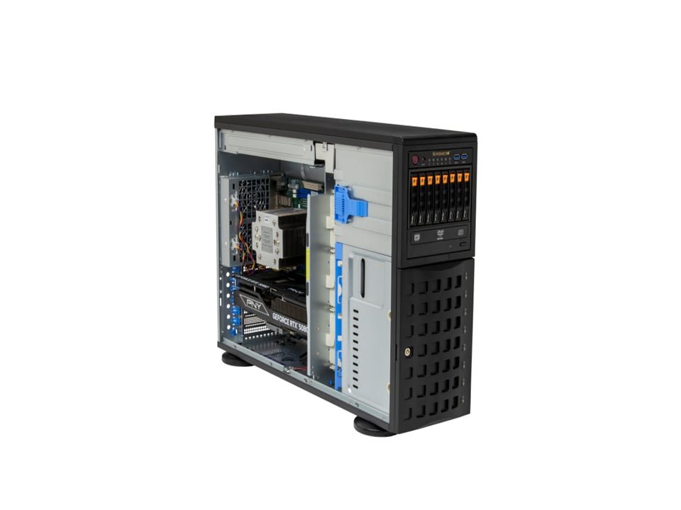 Supermicro SYS-542T-2R 4U SuperWorkstation Server product image