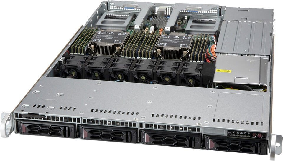 Supermicro SYS-610C-TR 1U CloudDC Server product image
