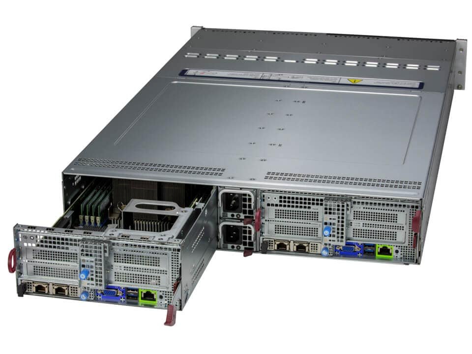 Supermicro SYS-621BT-DNC8R 2U BigTwin Server product image