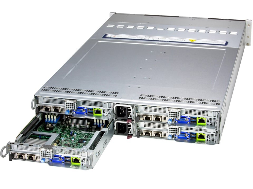 Supermicro SYS-622BT-HNC8R 2U BigTwin Server product image