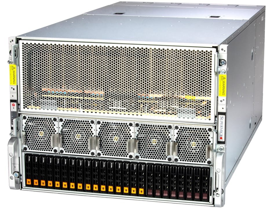 Supermicro SYS-821GE-TNMR2 8U GPU Server product image