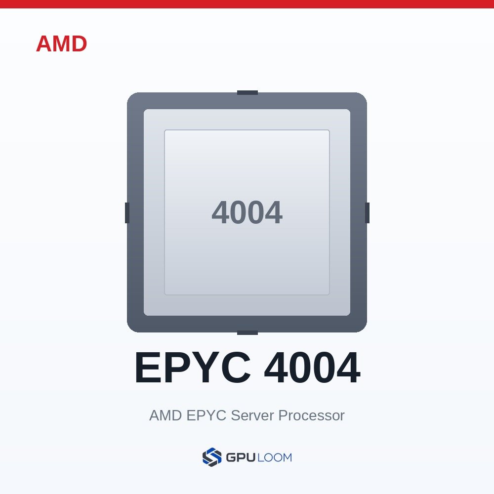 AMD EPYC 4004 series server processors