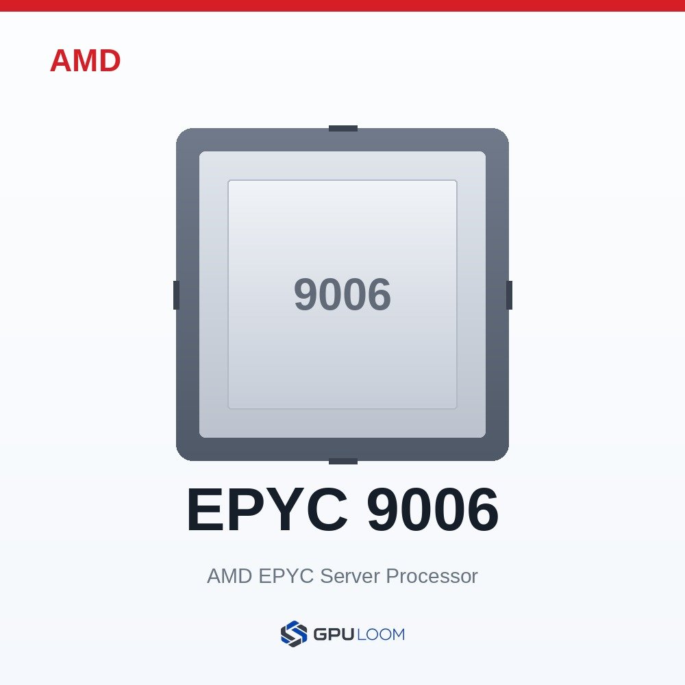 AMD EPYC 9006 series server processors