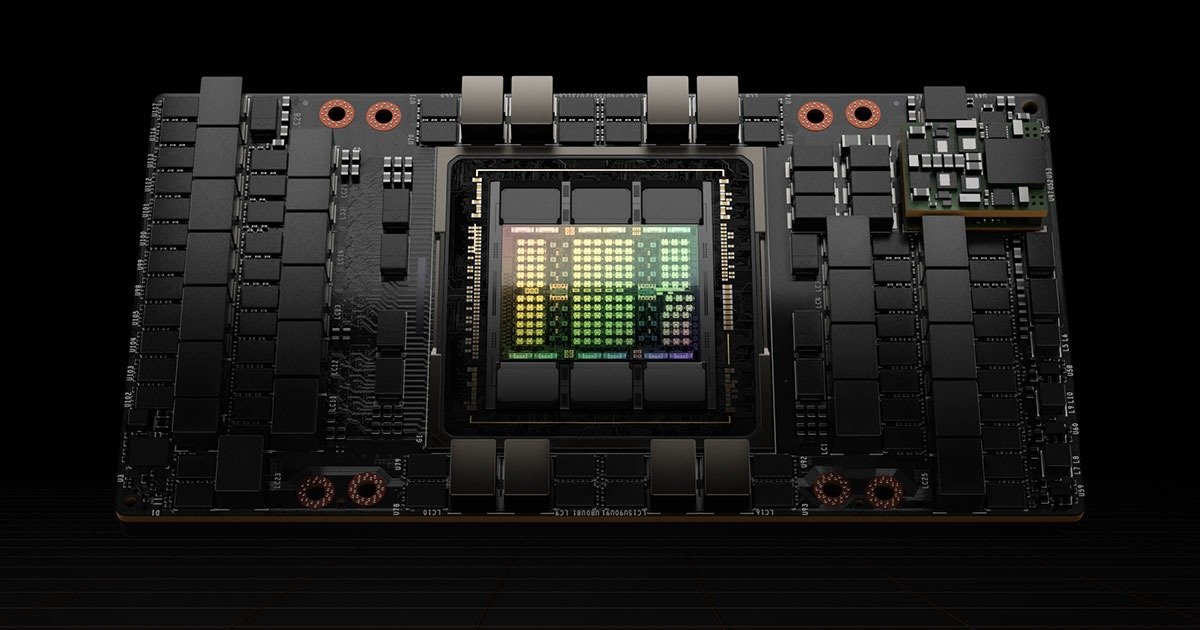 NVIDIA H100 Tensor Core GPU module
