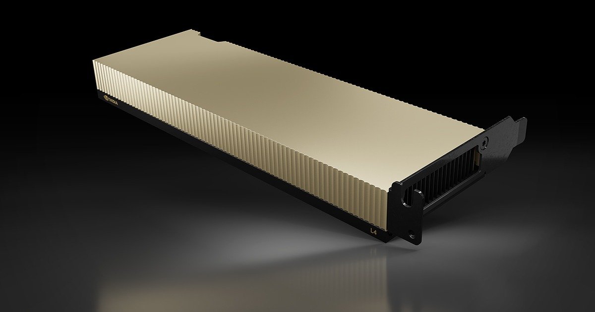 NVIDIA L4 PCIe GPU accelerator card