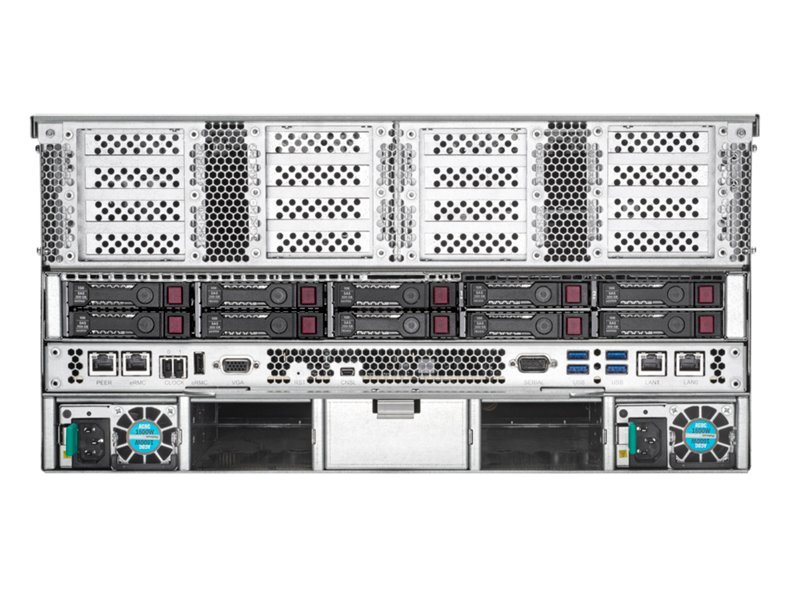 HPE Superdome Flex 280 Server (rear view)