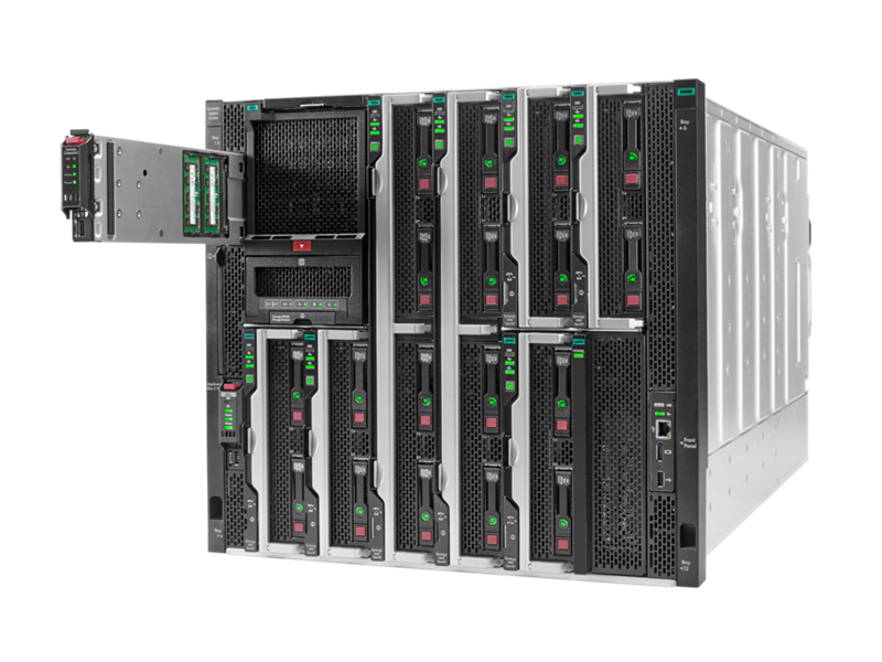 HPE Synergy 12000 Frame (3/4 view)