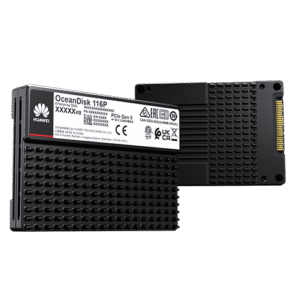 Huawei OceanDisk 116P High-Capacity SSD — three-quarter view (OceanDisk 116PHigh-Capacity SSD 15.36 TB, OceanDisk 116PHigh-Capacity SSD 30.72 TB, OceanDisk 116PHigh-Capacity SSD 61.44 TB)